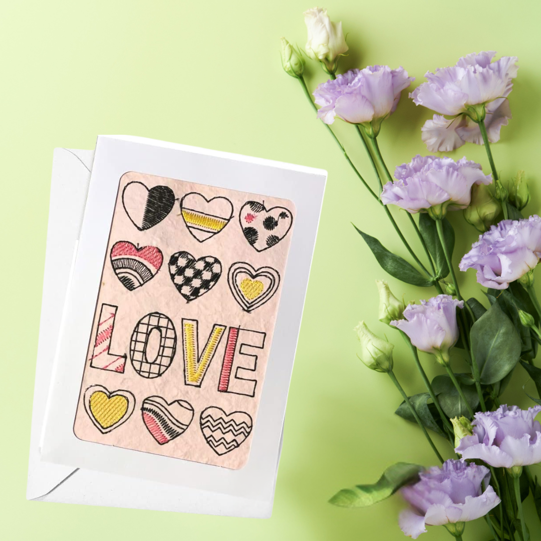Valentine's Day Braille Card – "Heart-Shaped"