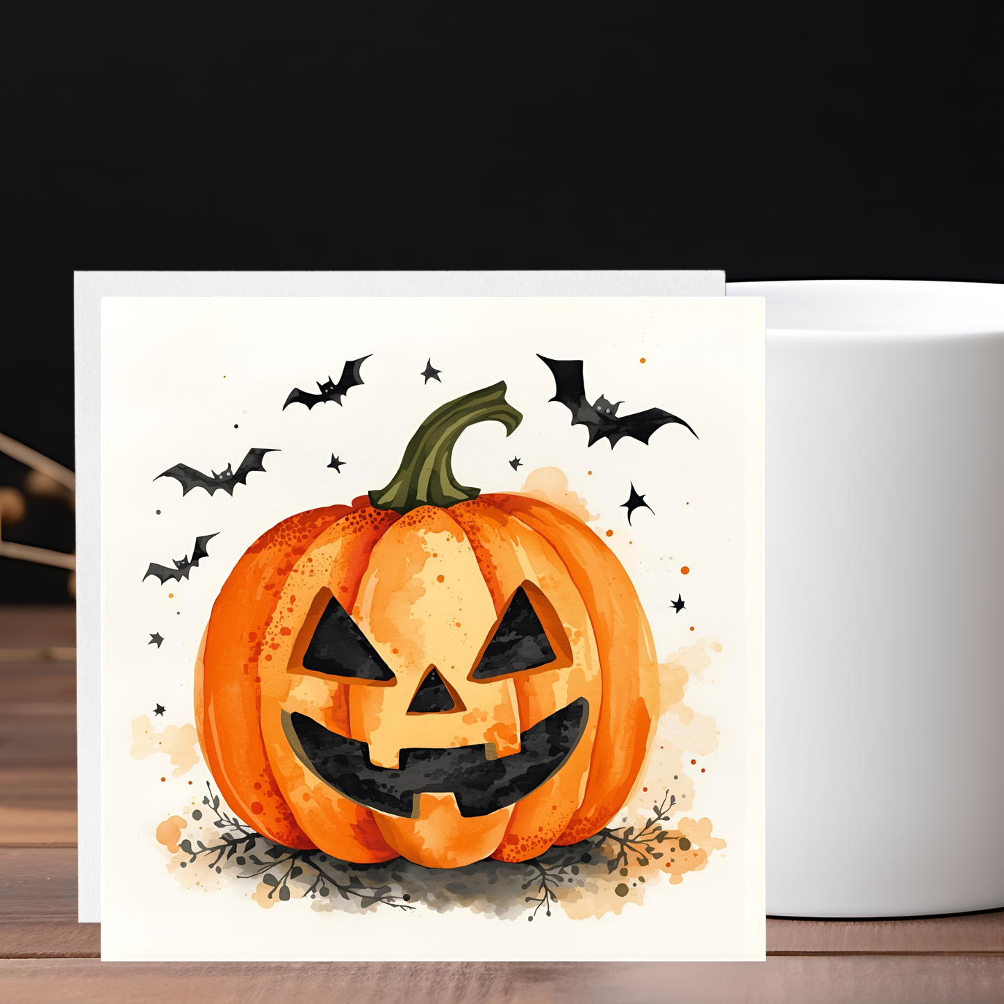 Braille Halloween Card – "Creepy Cute"