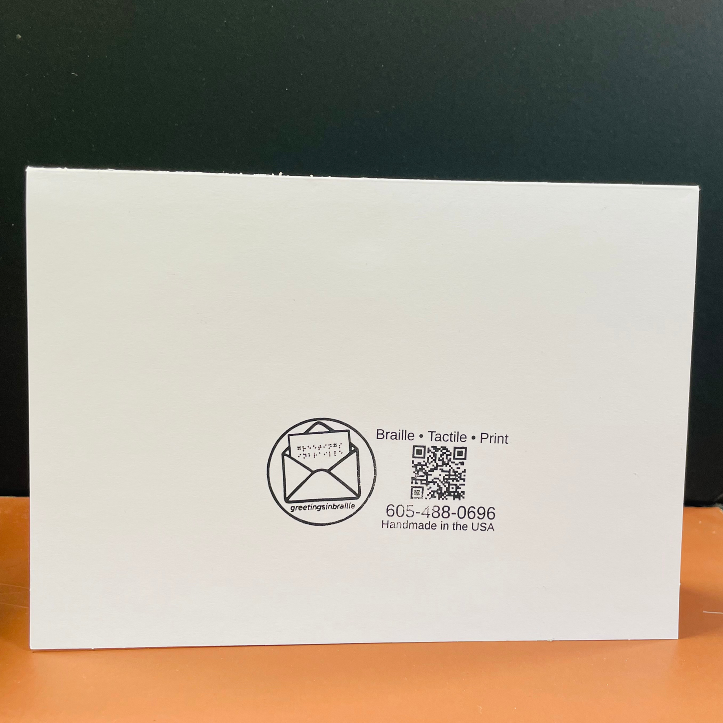 Braille For Your Dad Card – "Grateful for You"