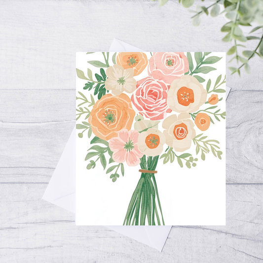 Braille Birthday Card for Her – Soft Birthday Bouquet