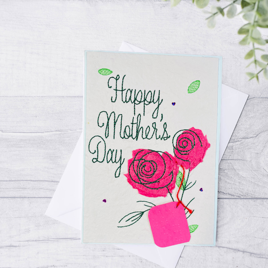 Braille For Your Mom Card – “Thank You, Mom”