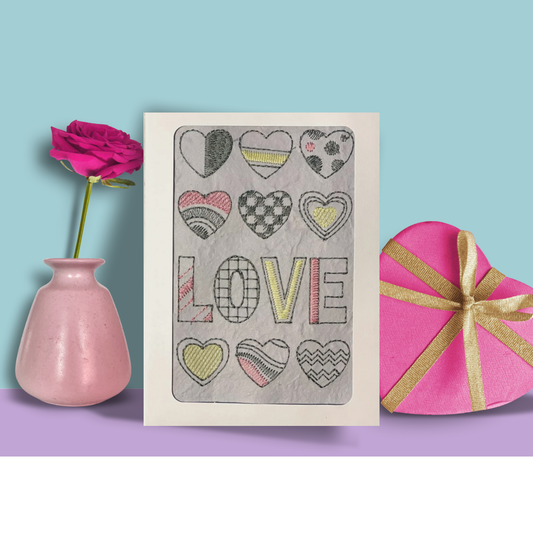 Valentine's Day Braille Card – "Heart-Shaped"