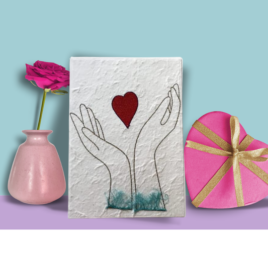 Valentine's Day Braille Card – "Endless Love"
