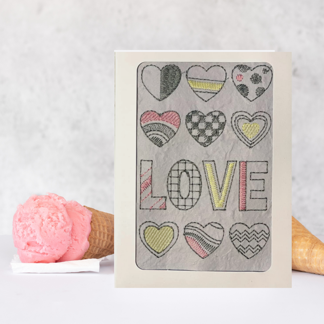 Valentine's Day Braille Card – "Heart-Shaped"