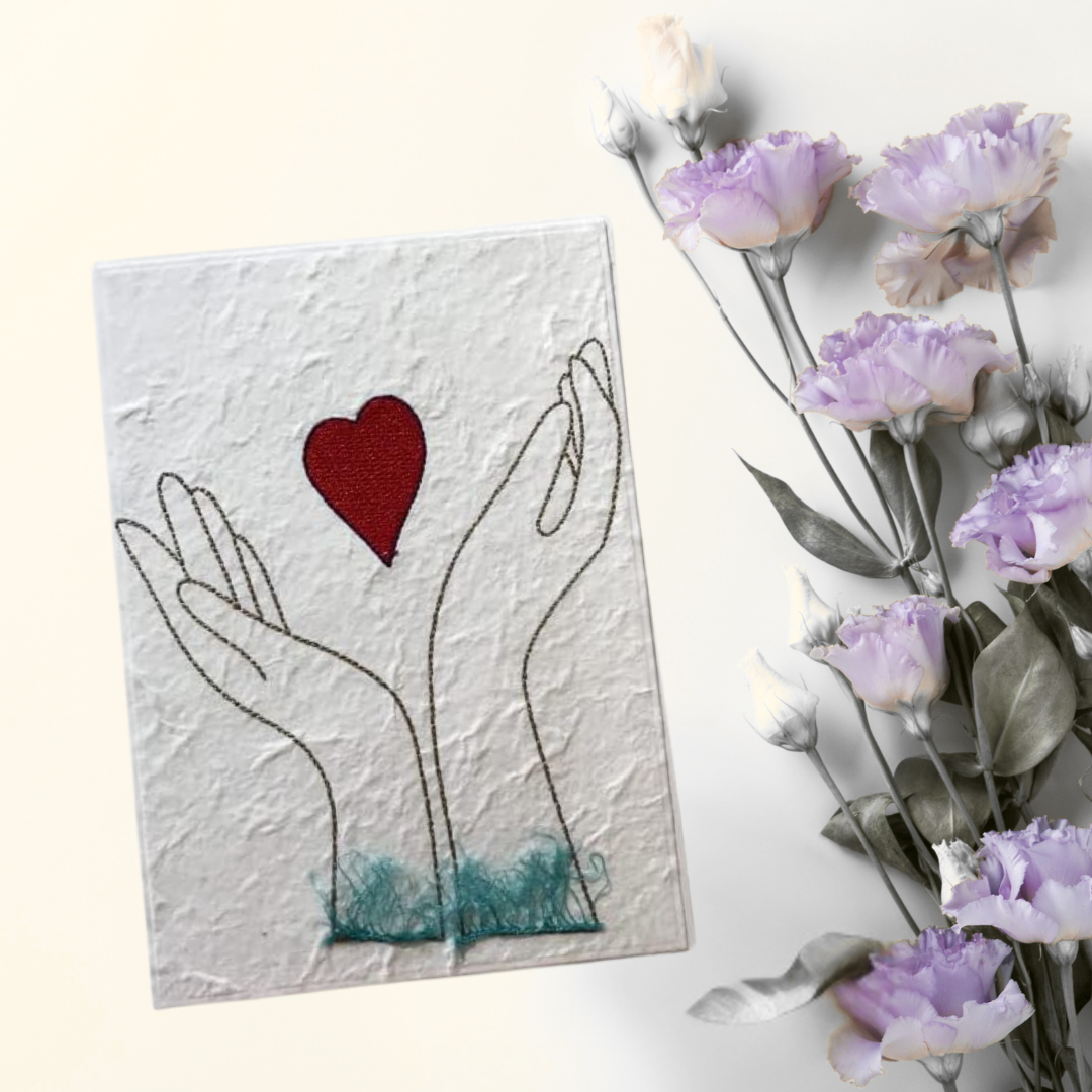 Valentine's Day Braille Card – "Endless Love"