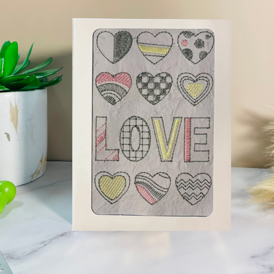 Valentine's Day Braille Card – "Heart-Shaped"