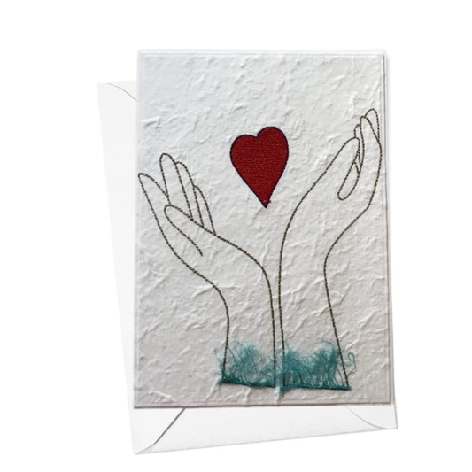 Valentine's Day Braille Card – "Endless Love"