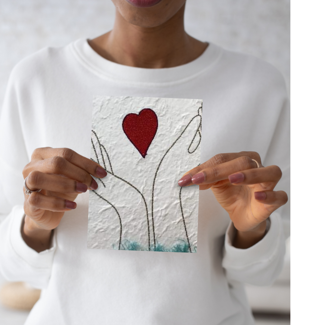Valentine's Day Braille Card – "Endless Love"