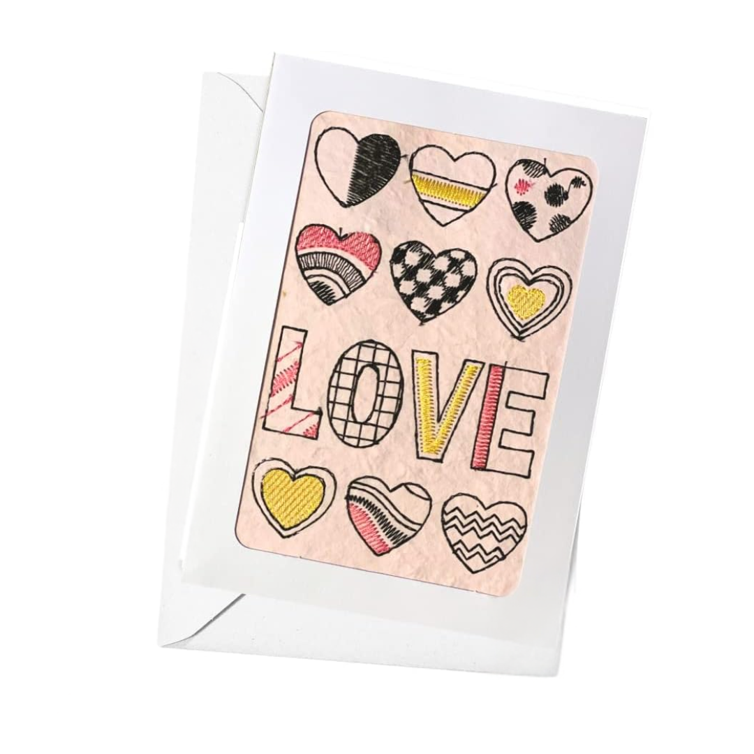 Valentine's Day Braille Card – "Heart-Shaped"