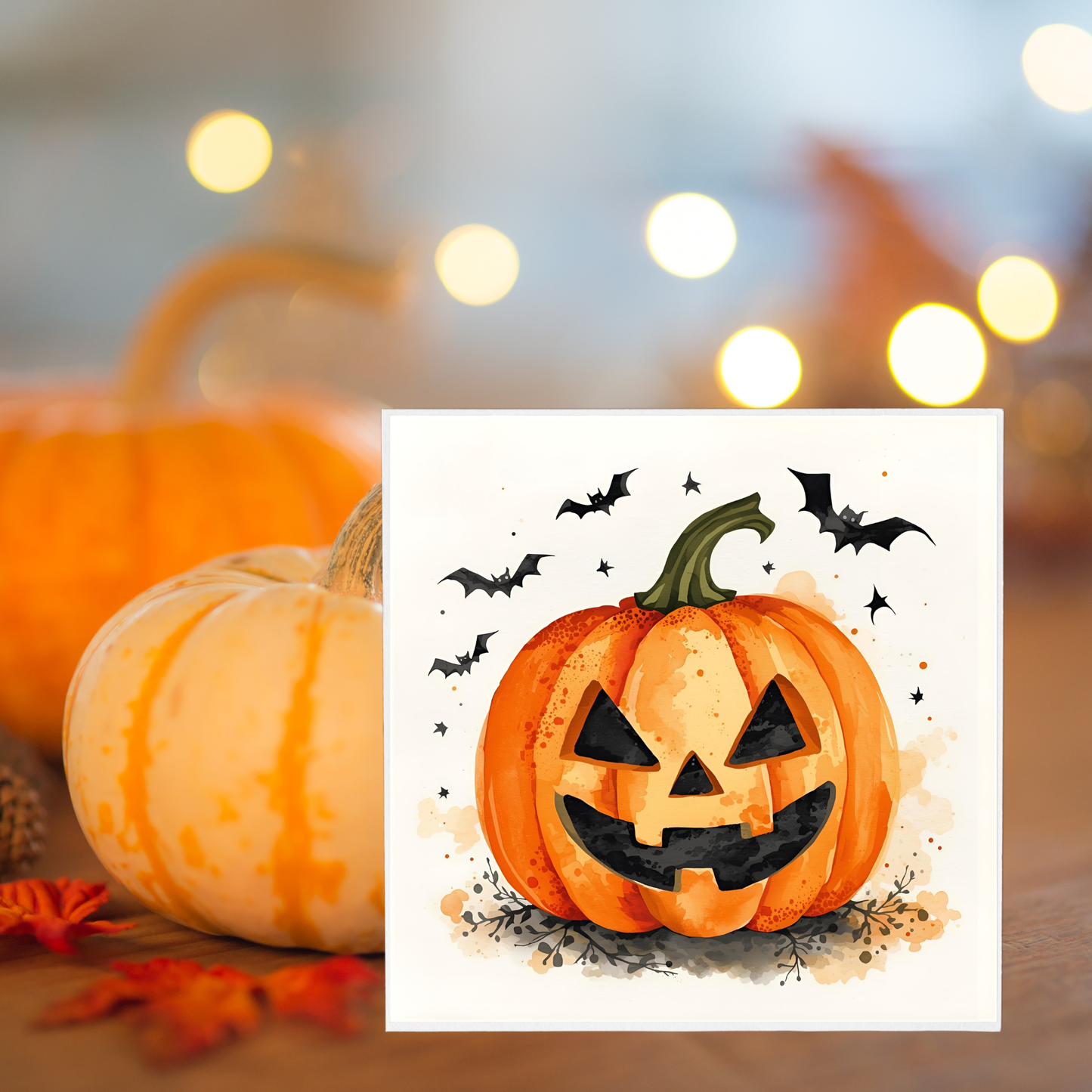 Braille Halloween Card – "Creepy Cute"