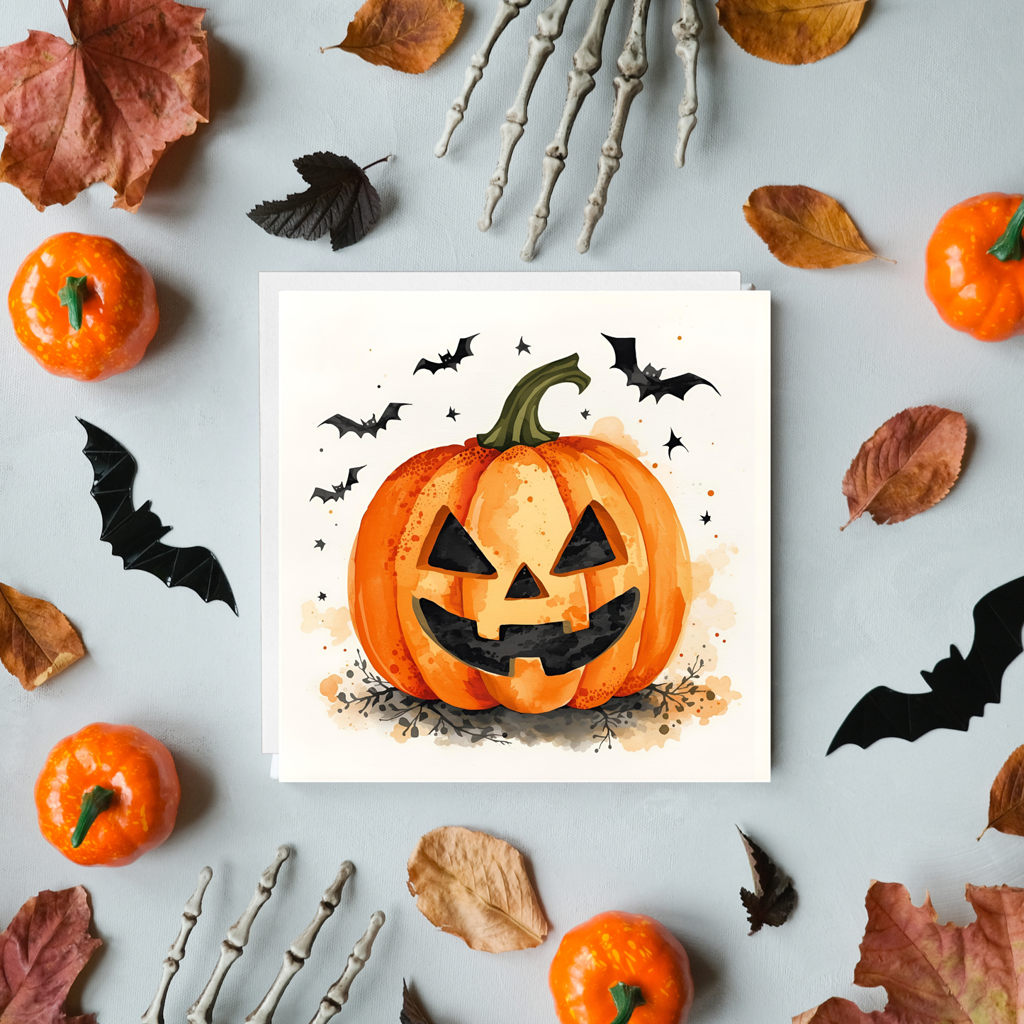 Braille Halloween Card – "Creepy Cute"