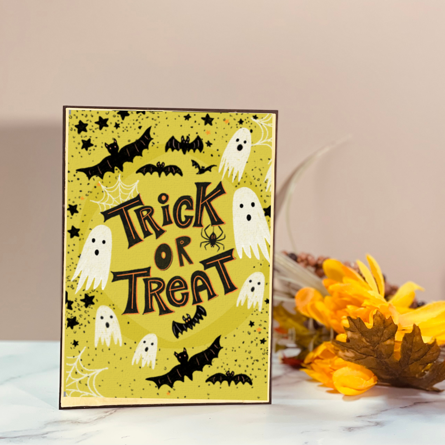 Braille Halloween Card – "Ghoulishly Good"