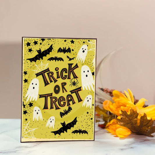 Braille Halloween Card – "Ghoulishly Good"