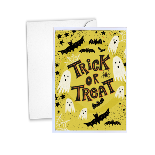 Braille Halloween Card – "Ghoulishly Good"
