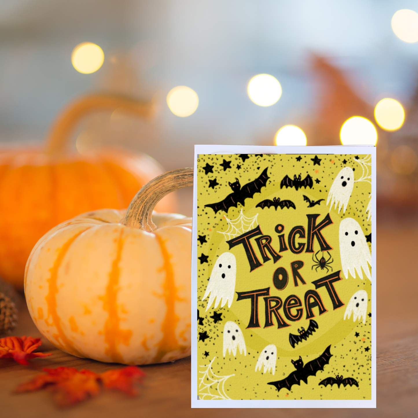 Braille Halloween Card – "Ghoulishly Good"