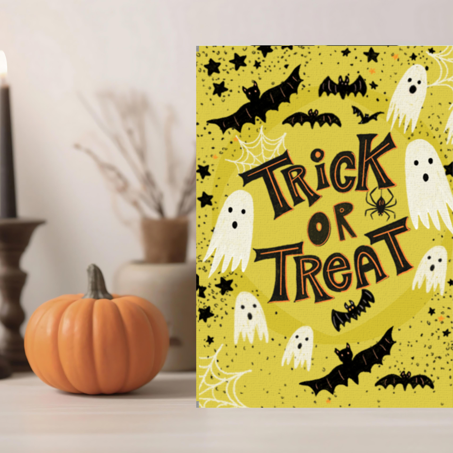 Braille Halloween Card – "Ghoulishly Good"