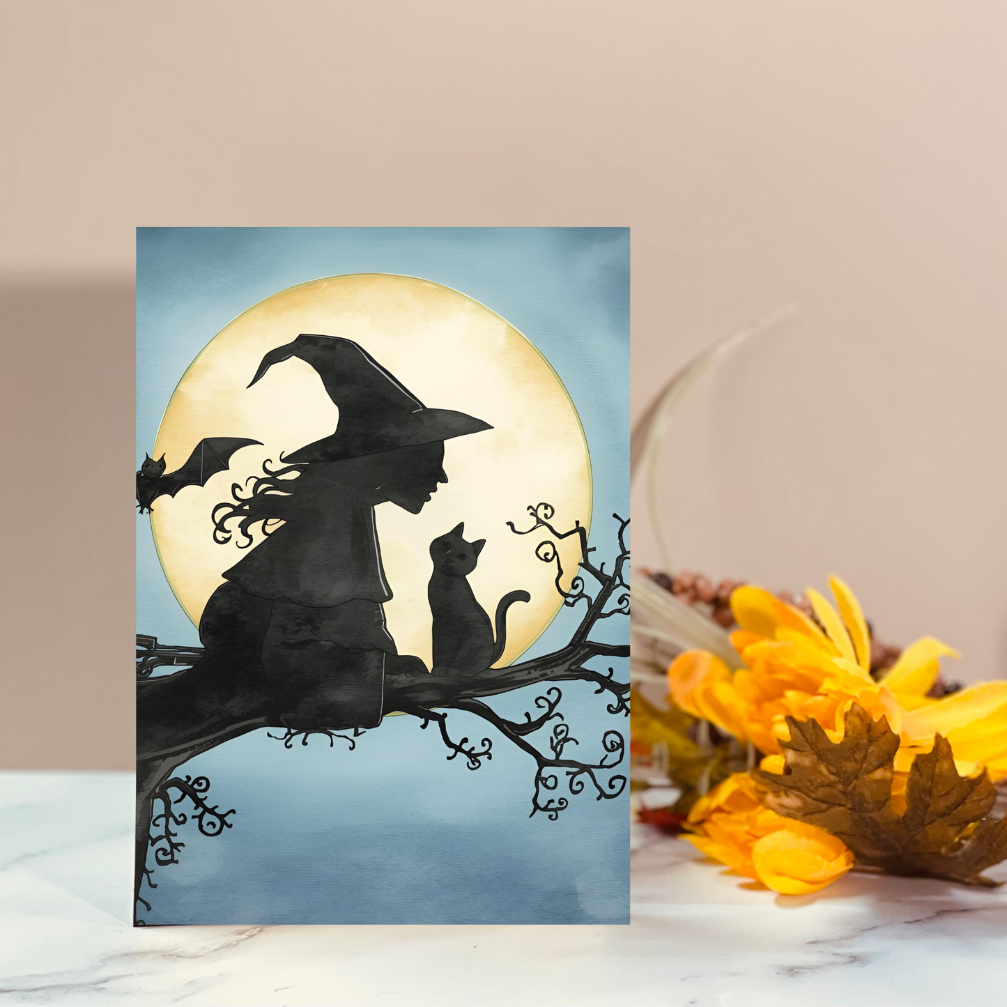 Braille Halloween Card – "Wickedly Wonderful"