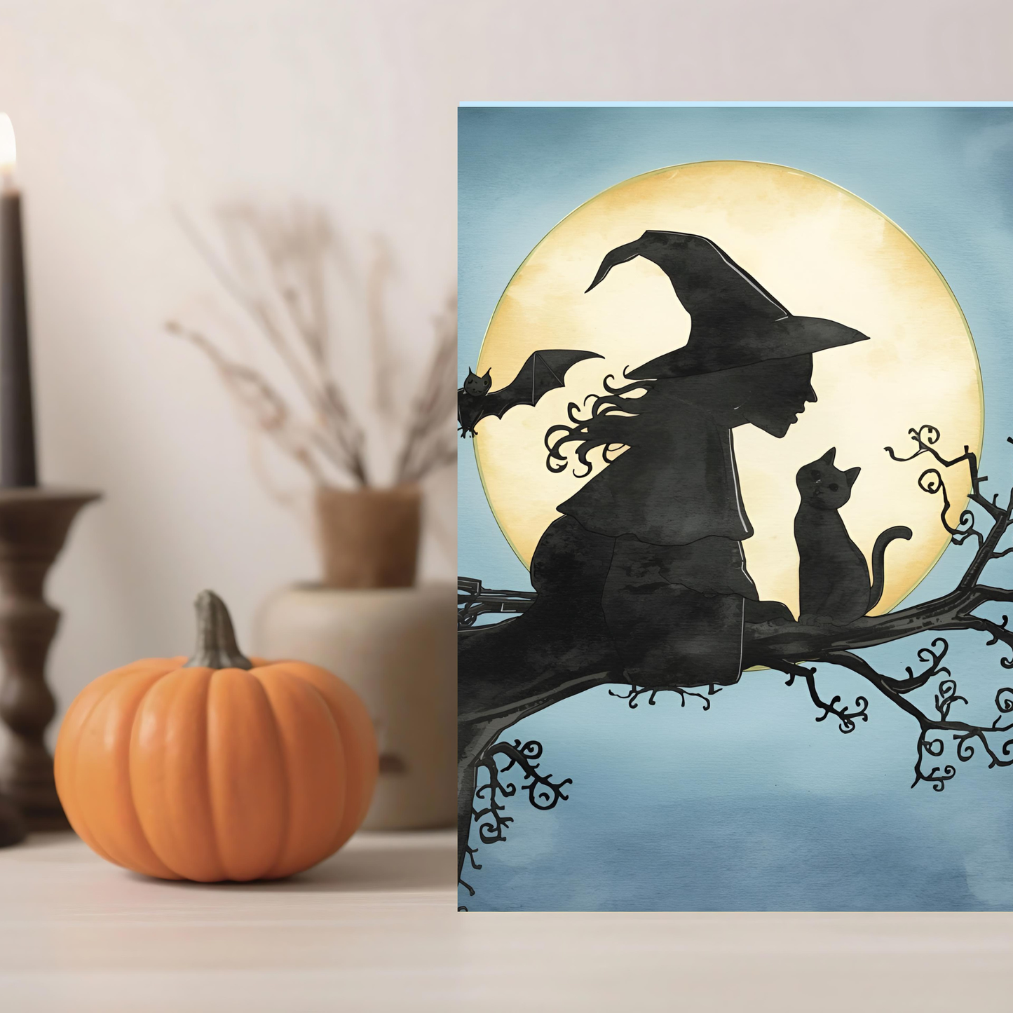 Braille Halloween Card – "Wickedly Wonderful"