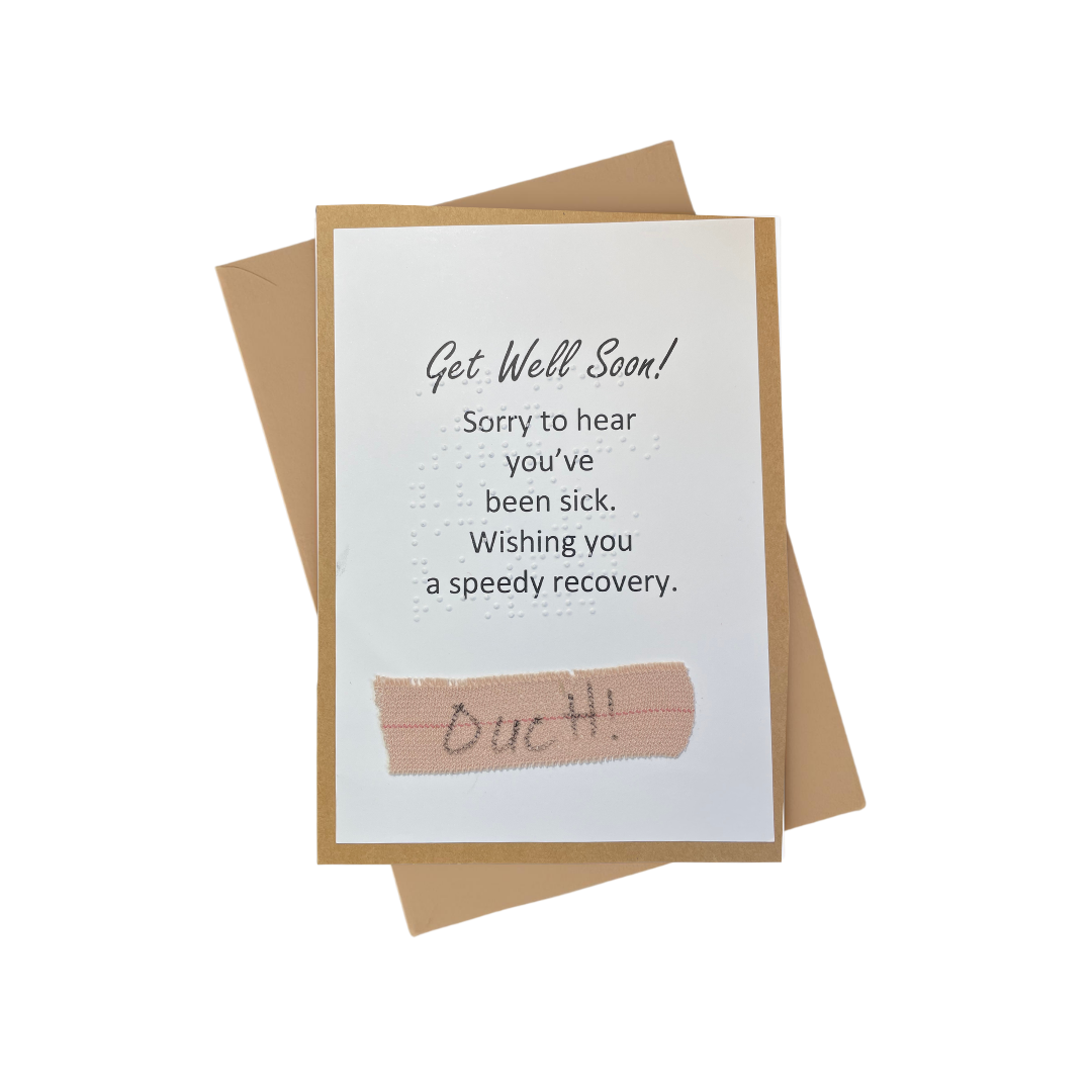 Braille Note Cards, Thank You, Birthday, Thinking of you, Friendship, Get Well Soon