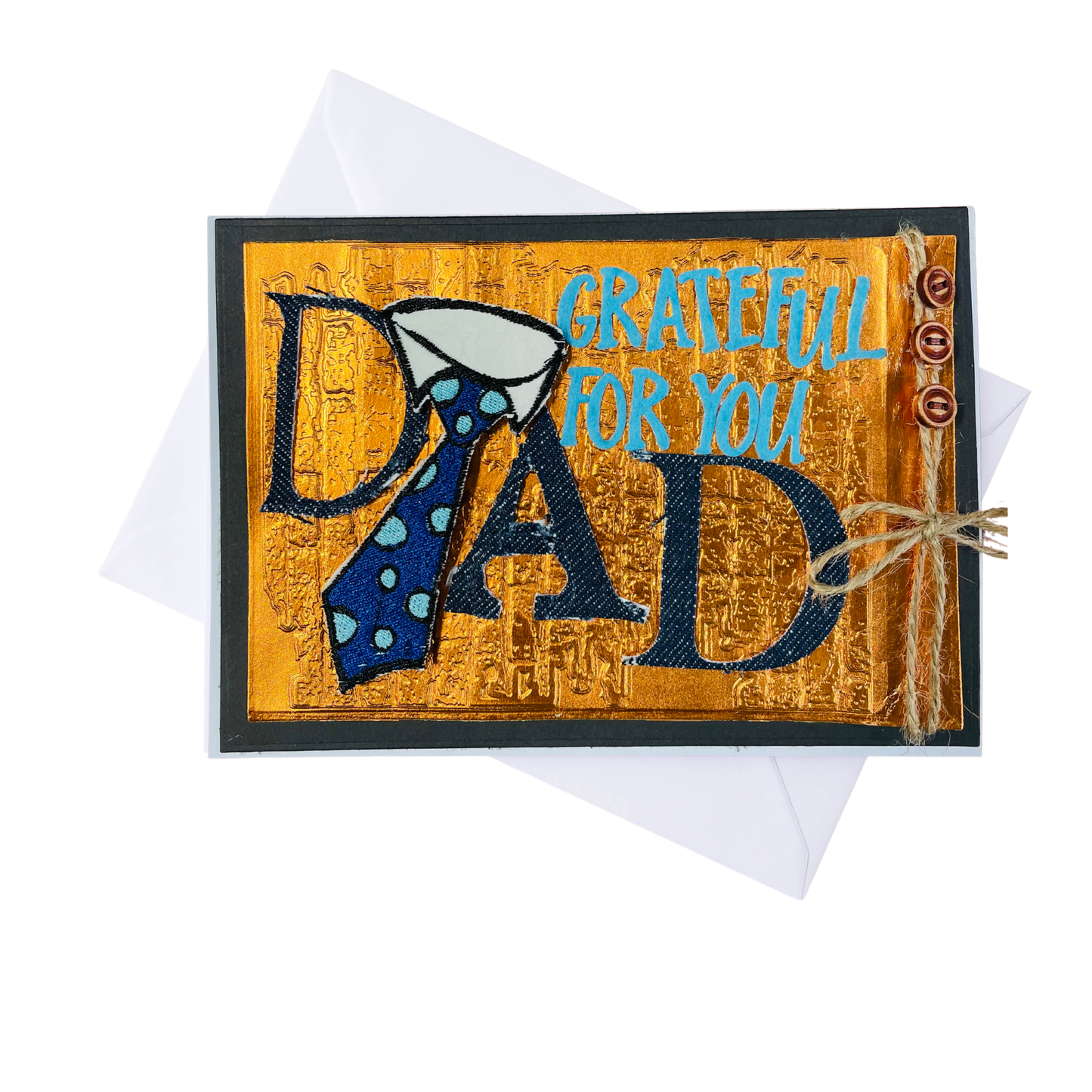 Braille For Your Dad Card – "Grateful for You"