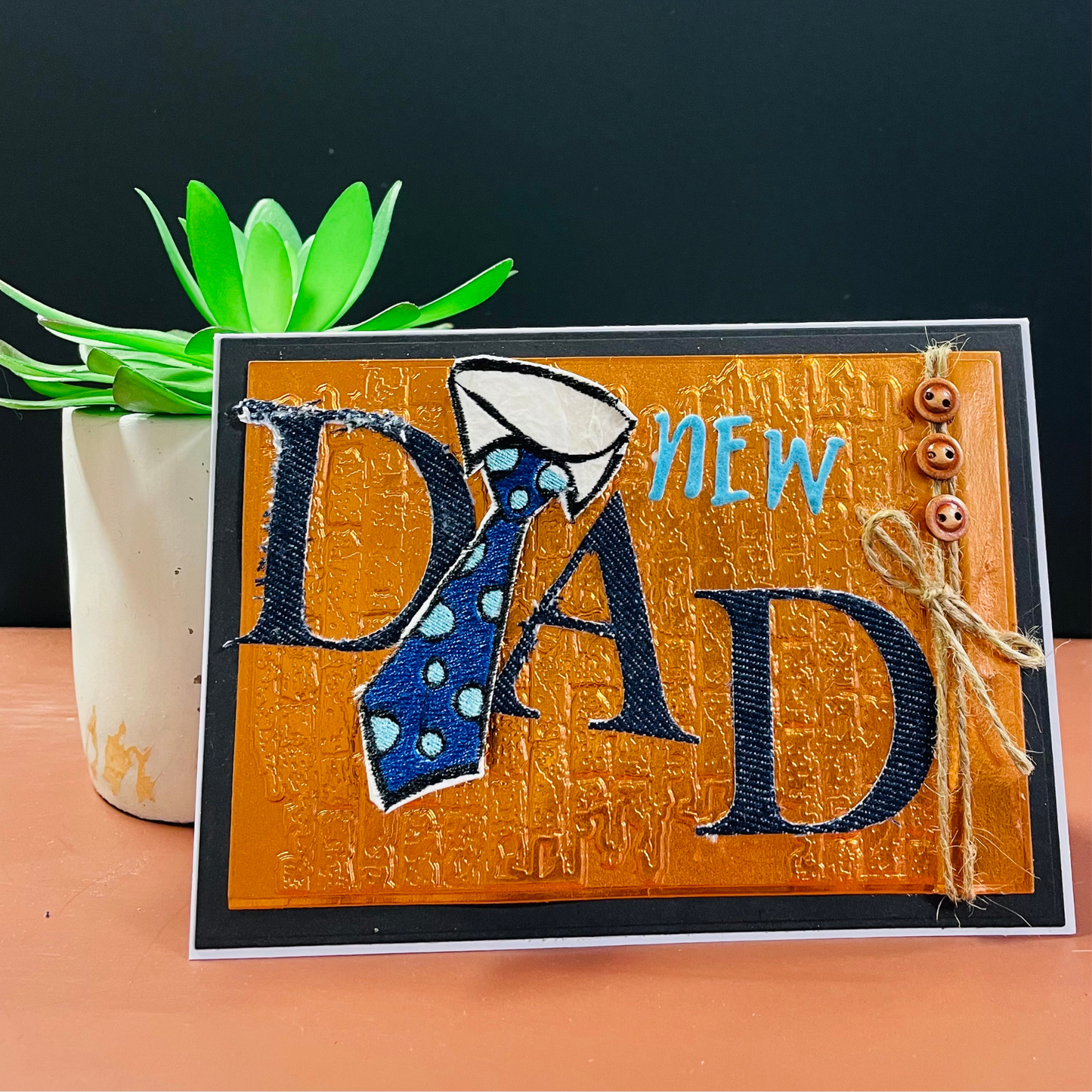 Braille For Your Dad Card – "Grateful for You"