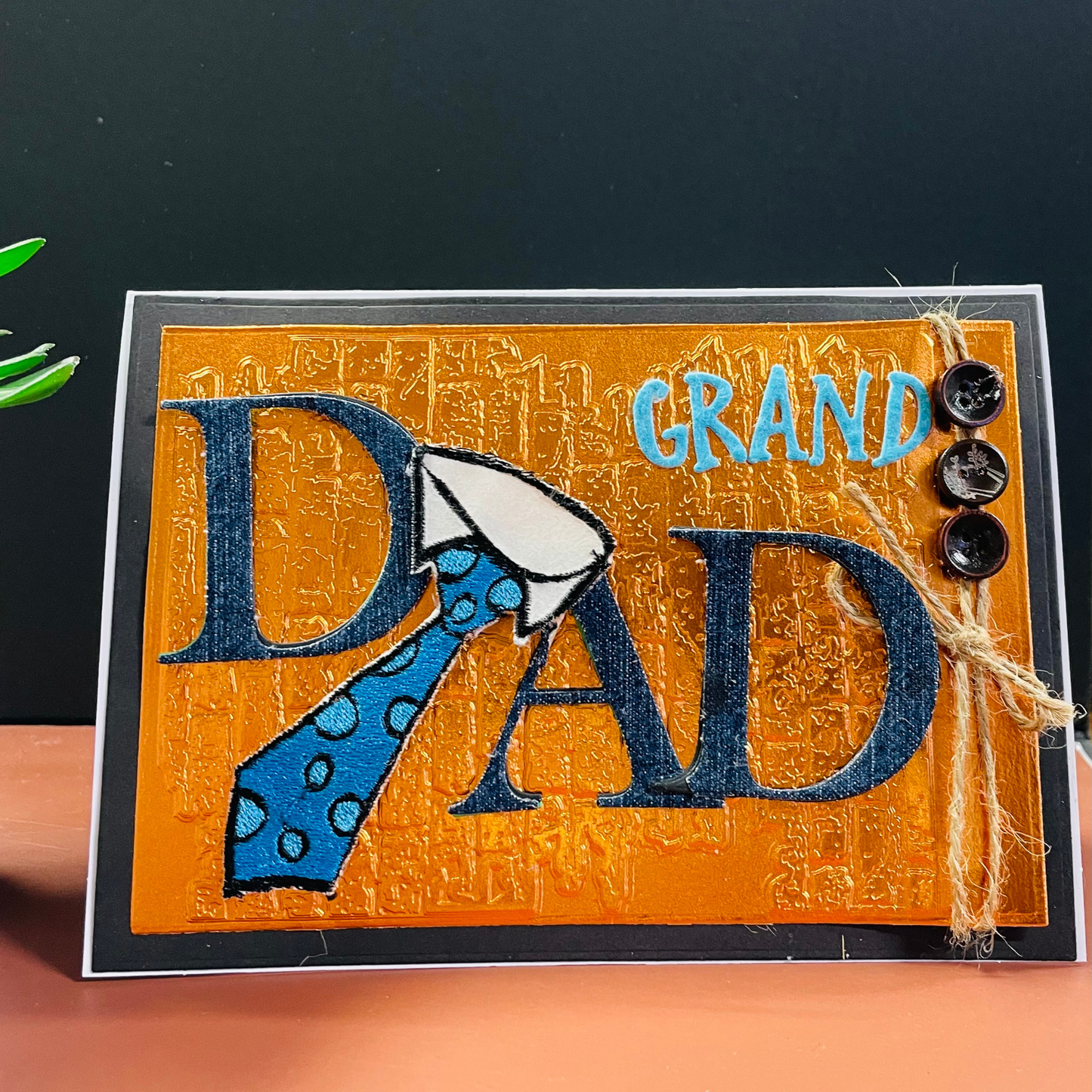 Braille For Your Dad Card – "Grateful for You"