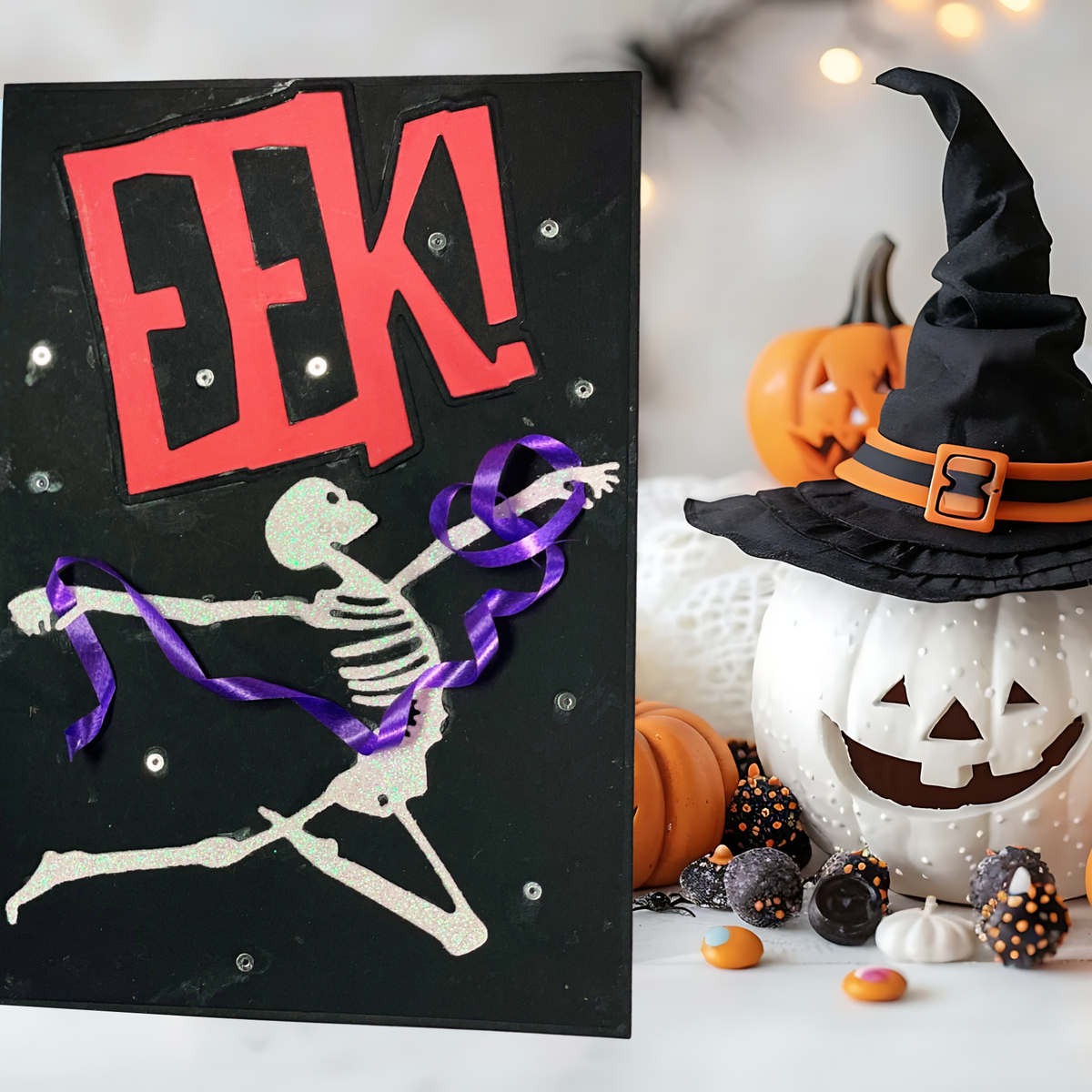 Braille Halloween Card – "Monster Mash"
