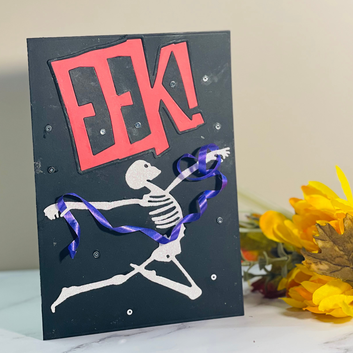 Braille Halloween Card – "Monster Mash"