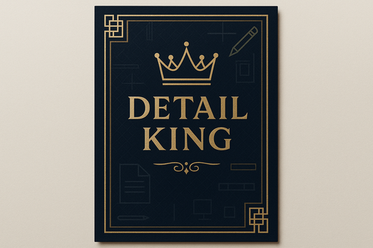 Detail King Greeting Card