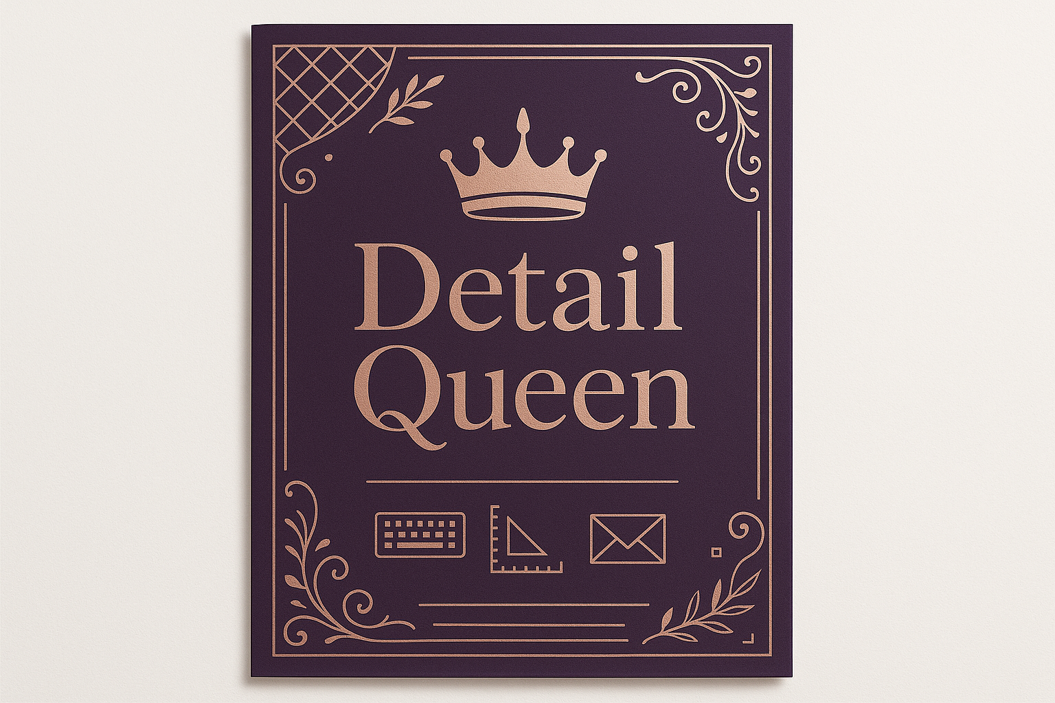 Detail Queen Greeting Card