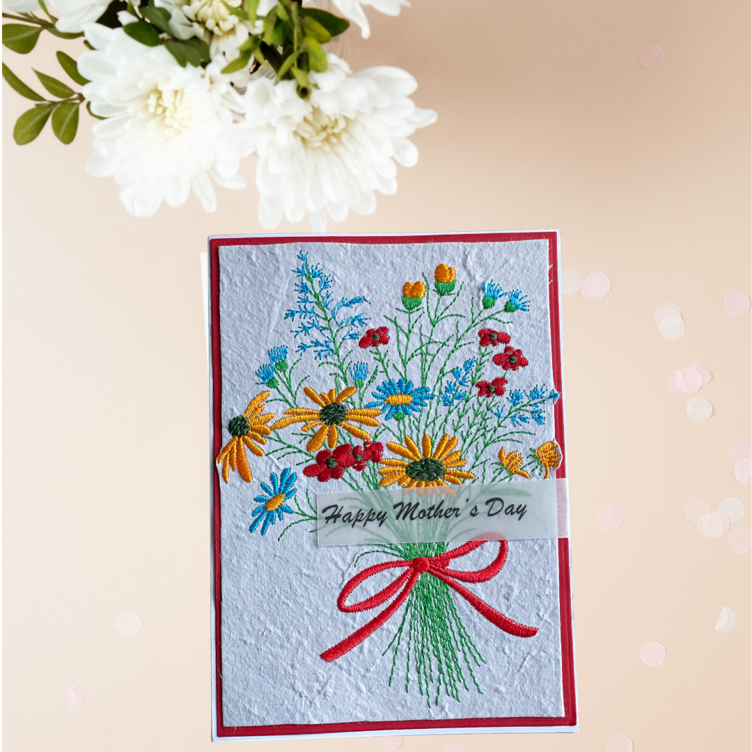 Happy Mother's Day Wildflower Bouquet Card