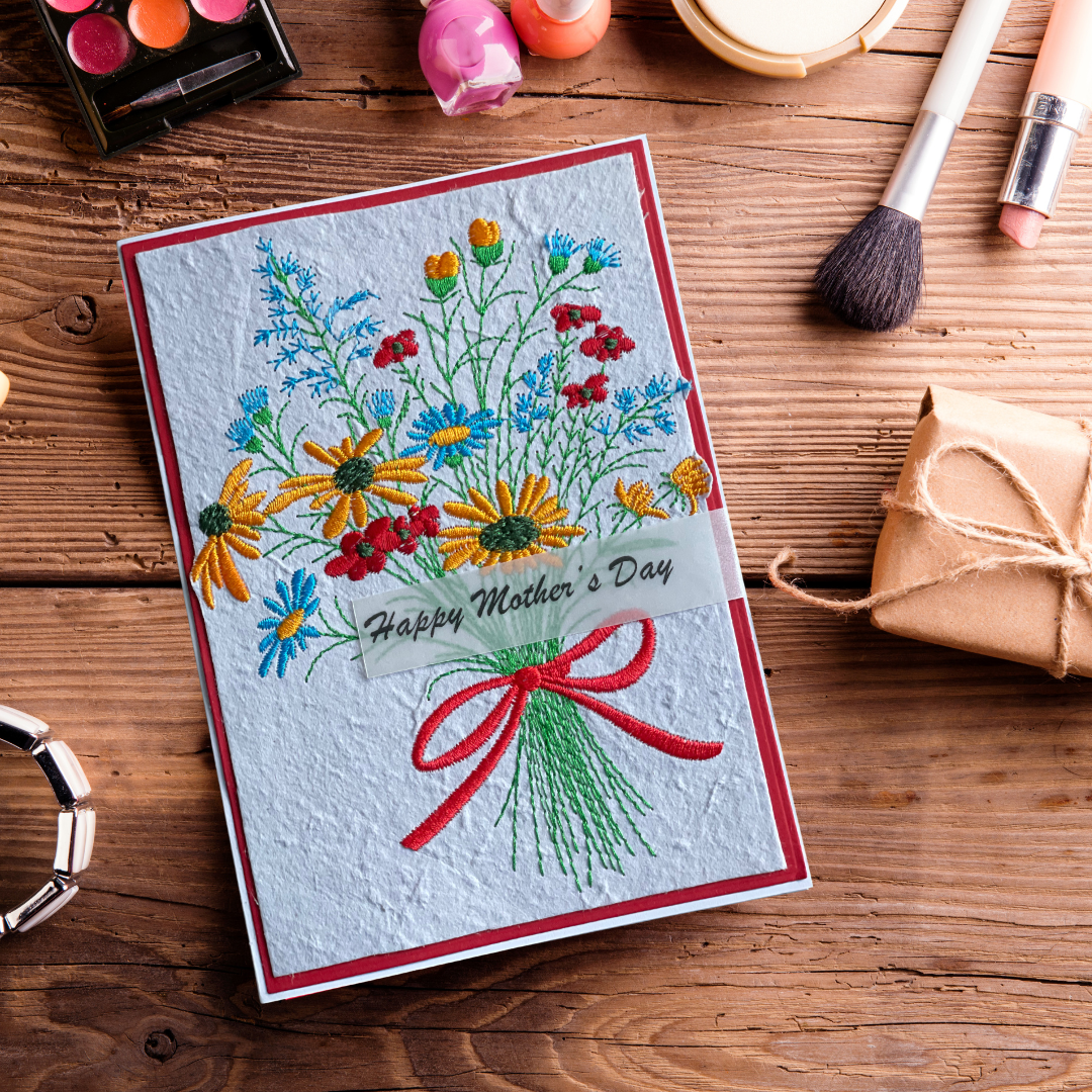 Happy Mother's Day Wildflower Bouquet Card