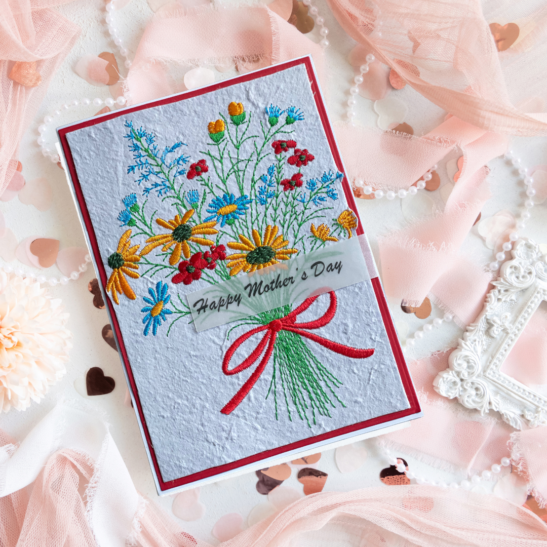 Happy Mother's Day Wildflower Bouquet Card