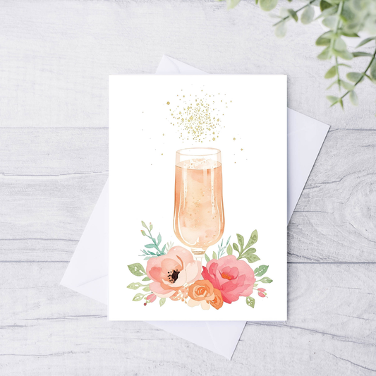 Braille Birthday for Her Card – “Strong, Sweet & Sparkling”