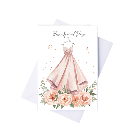 Braille Birthday for Her Card – “Her Special Day”