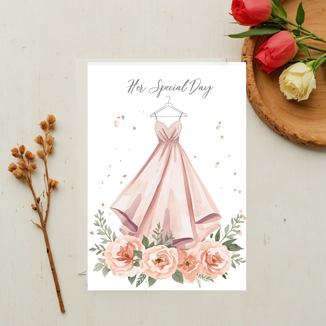 Braille Birthday for Her Card – “Her Special Day”