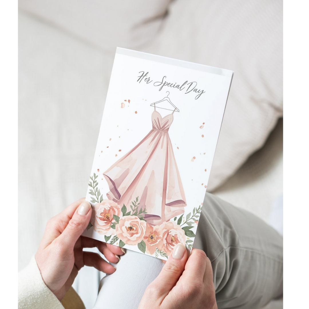 Braille Birthday for Her Card – “Her Special Day”