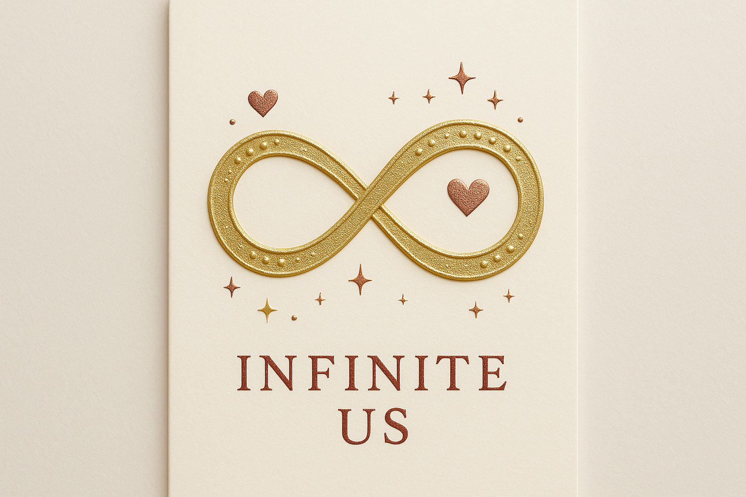 Infinite Us Braille Greeting Card