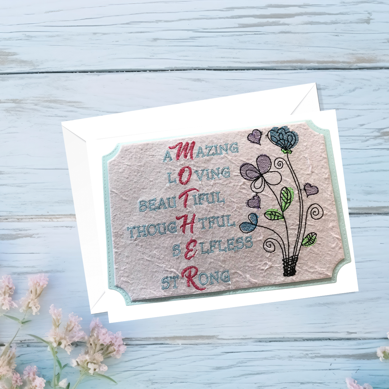 Braille For Your Mom Card – “Unmatched Love”