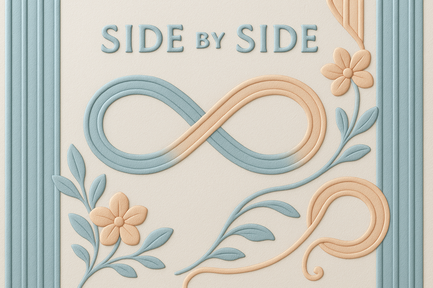 Side by Side Raised Art