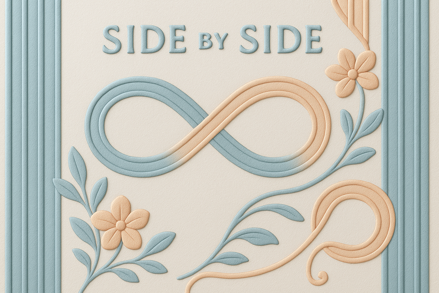 Side by Side Raised Art