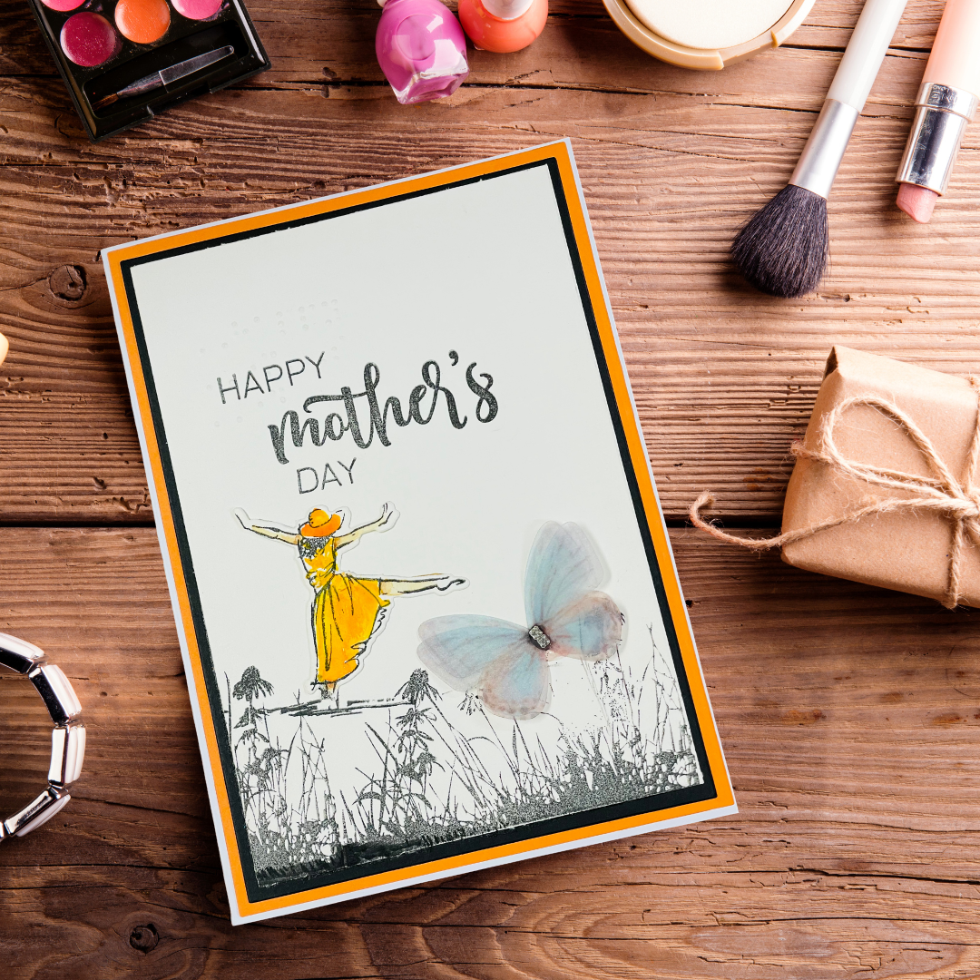 Braille Mother's Day Card – Free Spirit