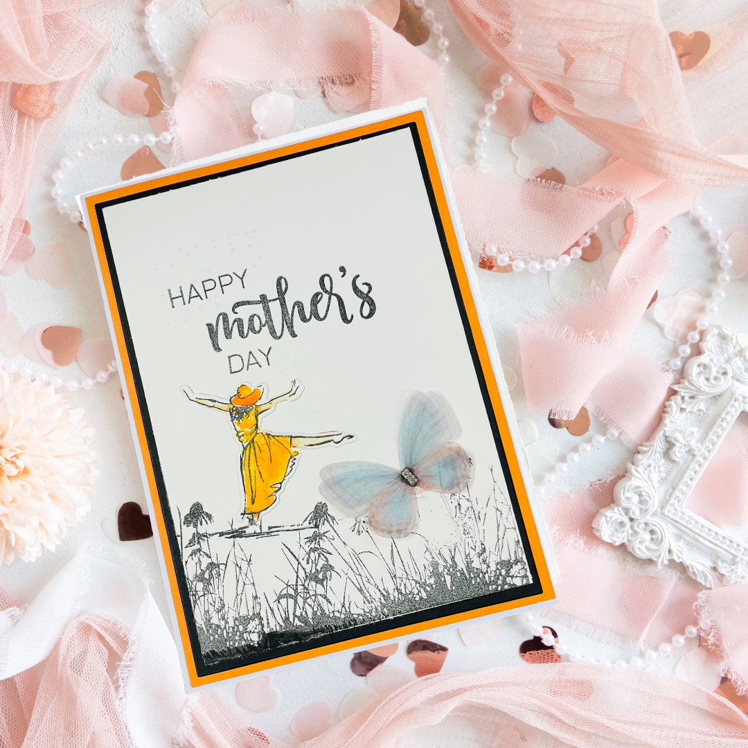 Braille Mother's Day Card – Free Spirit